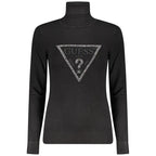 Guess Jeans Black Viscose Women Sweater