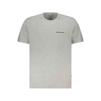 Guess Jeans Gray Cotton Men T-Shirt