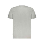 Guess Jeans Gray Cotton Men T-Shirt