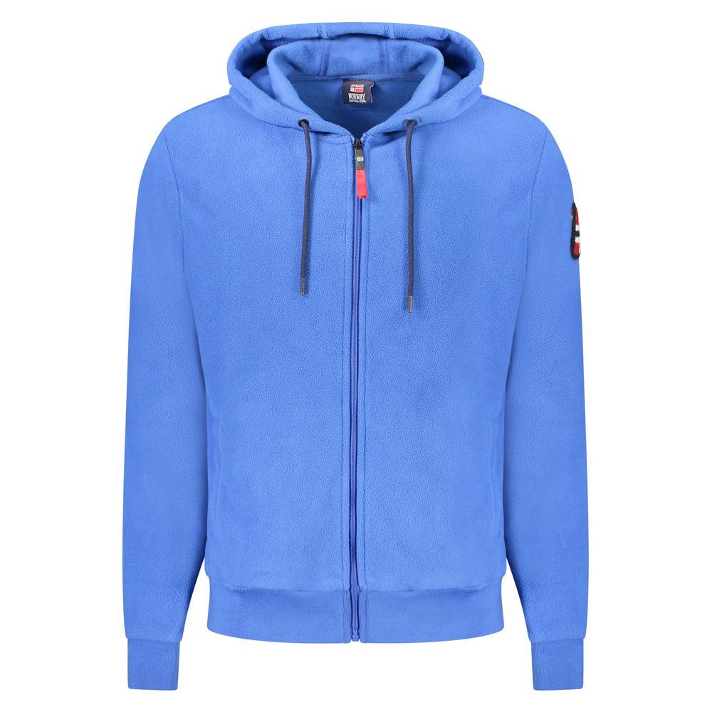Norway 1963 Blue Polyester Men Sweater