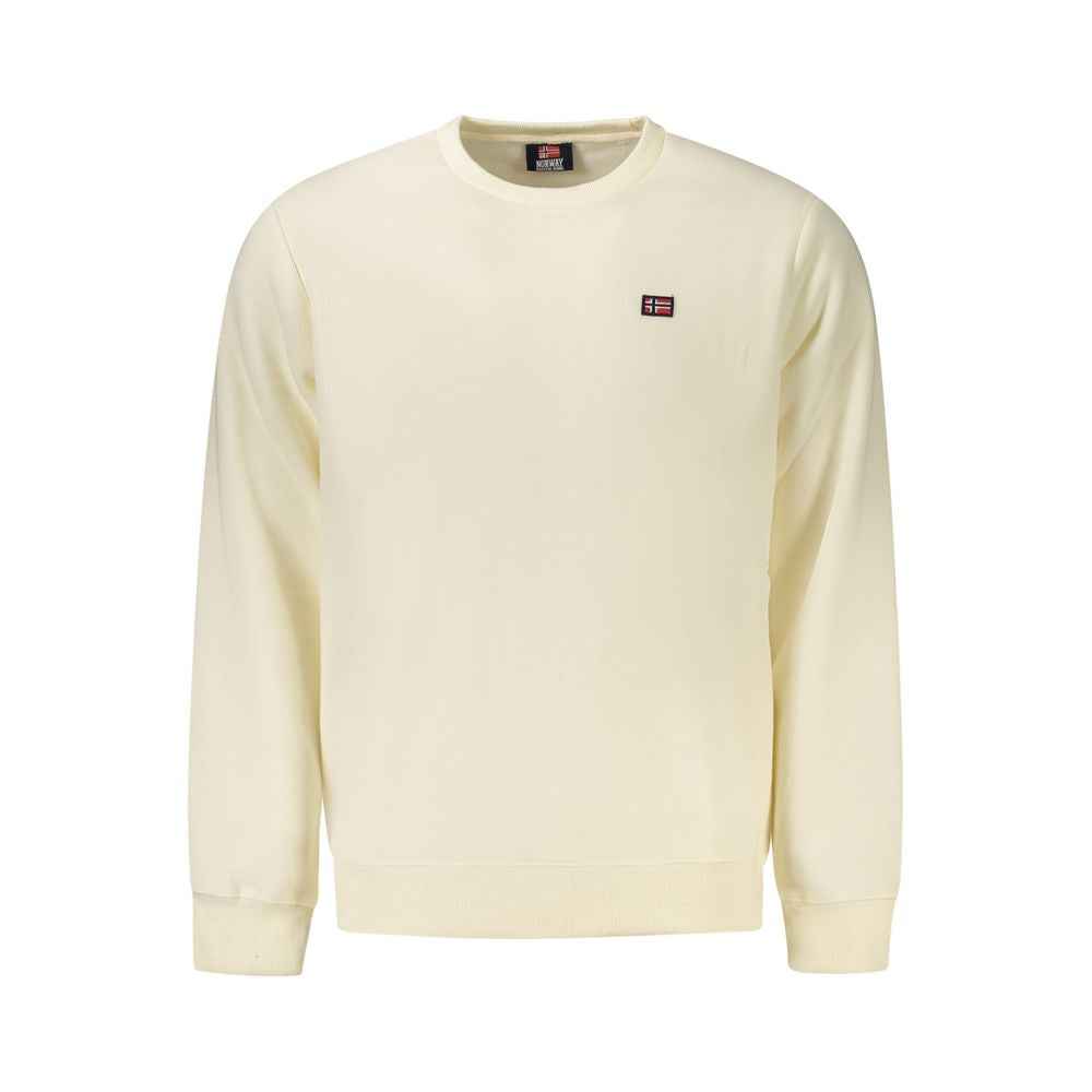 Norway 1963 White Cotton Sweater