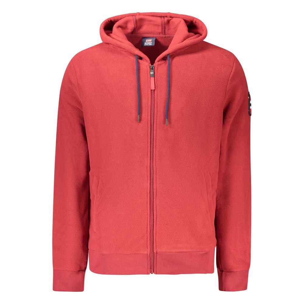 Norway 1963 Red Polyester Sweater