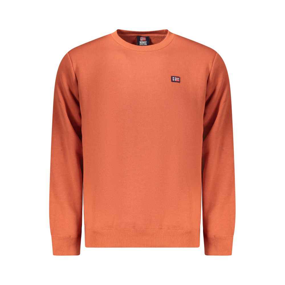 Norway 1963 Orange Cotton Sweater