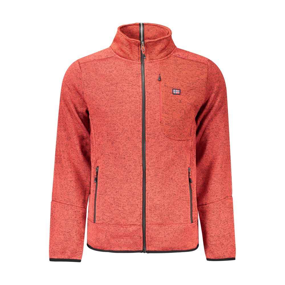 Norway 1963 Red Polyester Sweater