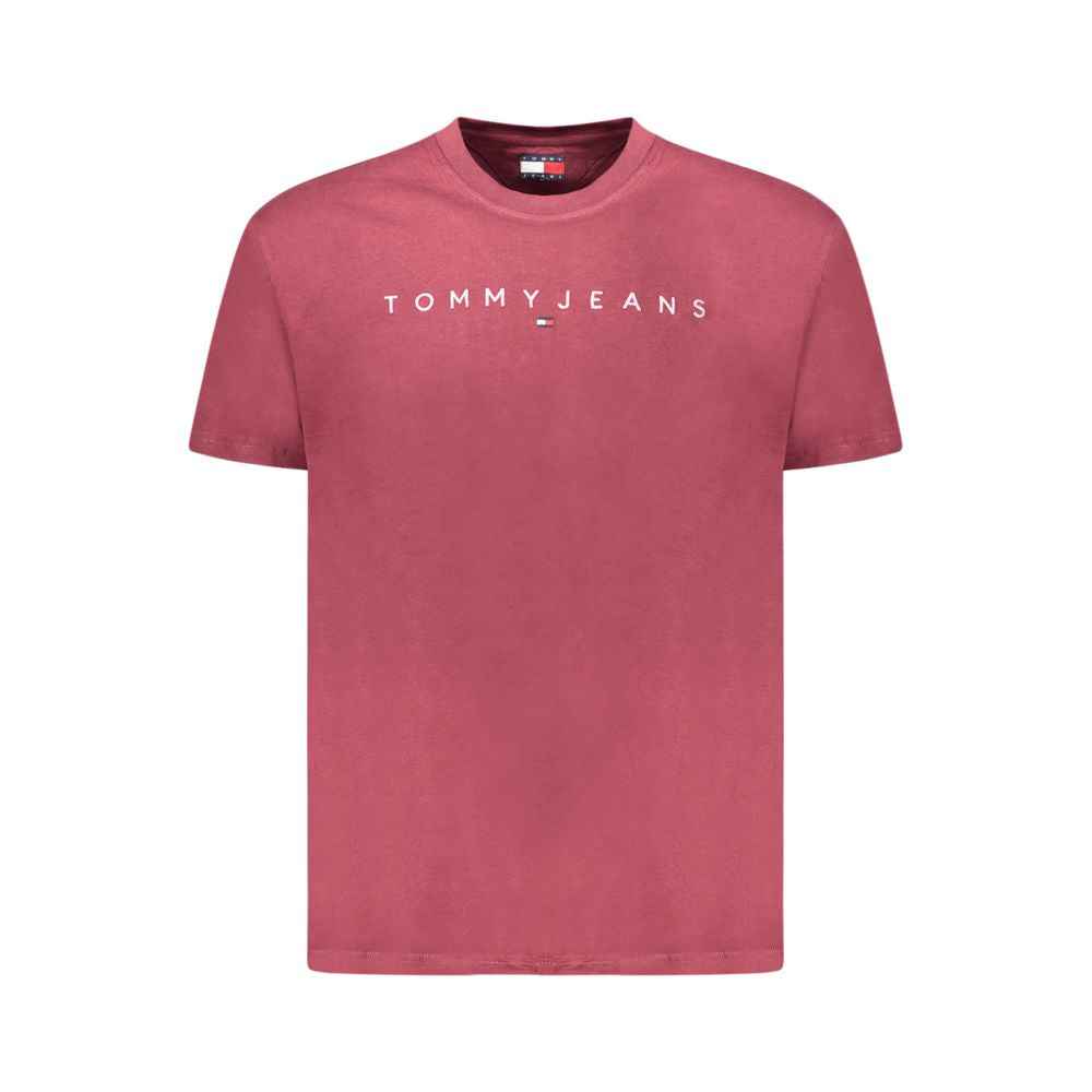 Tommy Hilfiger Red Cotton T-Shirt
