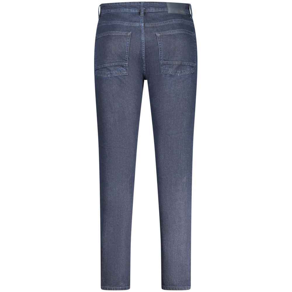 Hugo Boss Blue Cotton Jeans & Pant