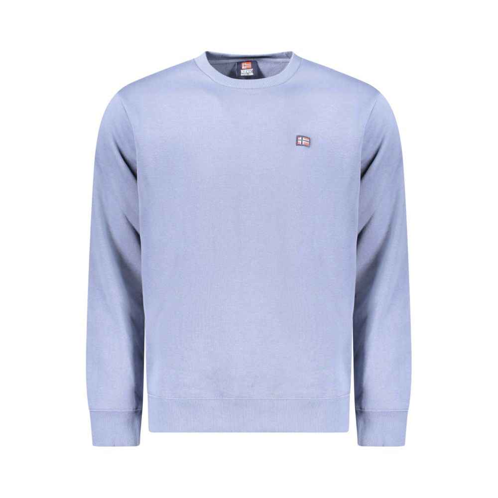 Norway 1963 Blue Cotton Sweater