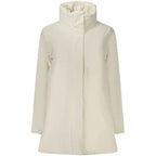 K-WAY White Nylon Jackets & Coat