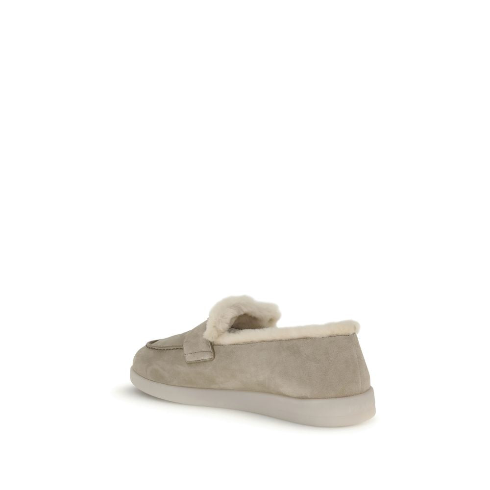 Prada Suede Loafers