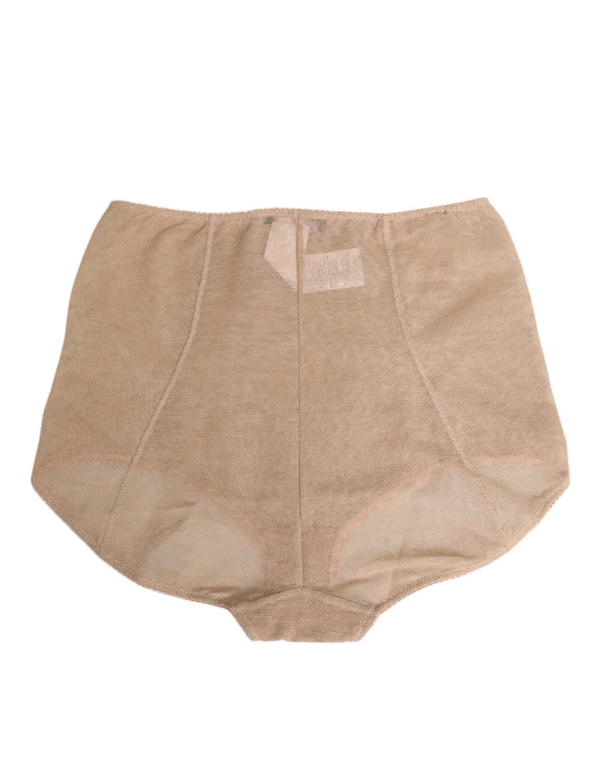 Dolce & Gabbana Beige Shaping Control Panty Underwear