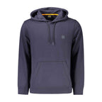 Hugo Boss Blue Cotton Men Sweater