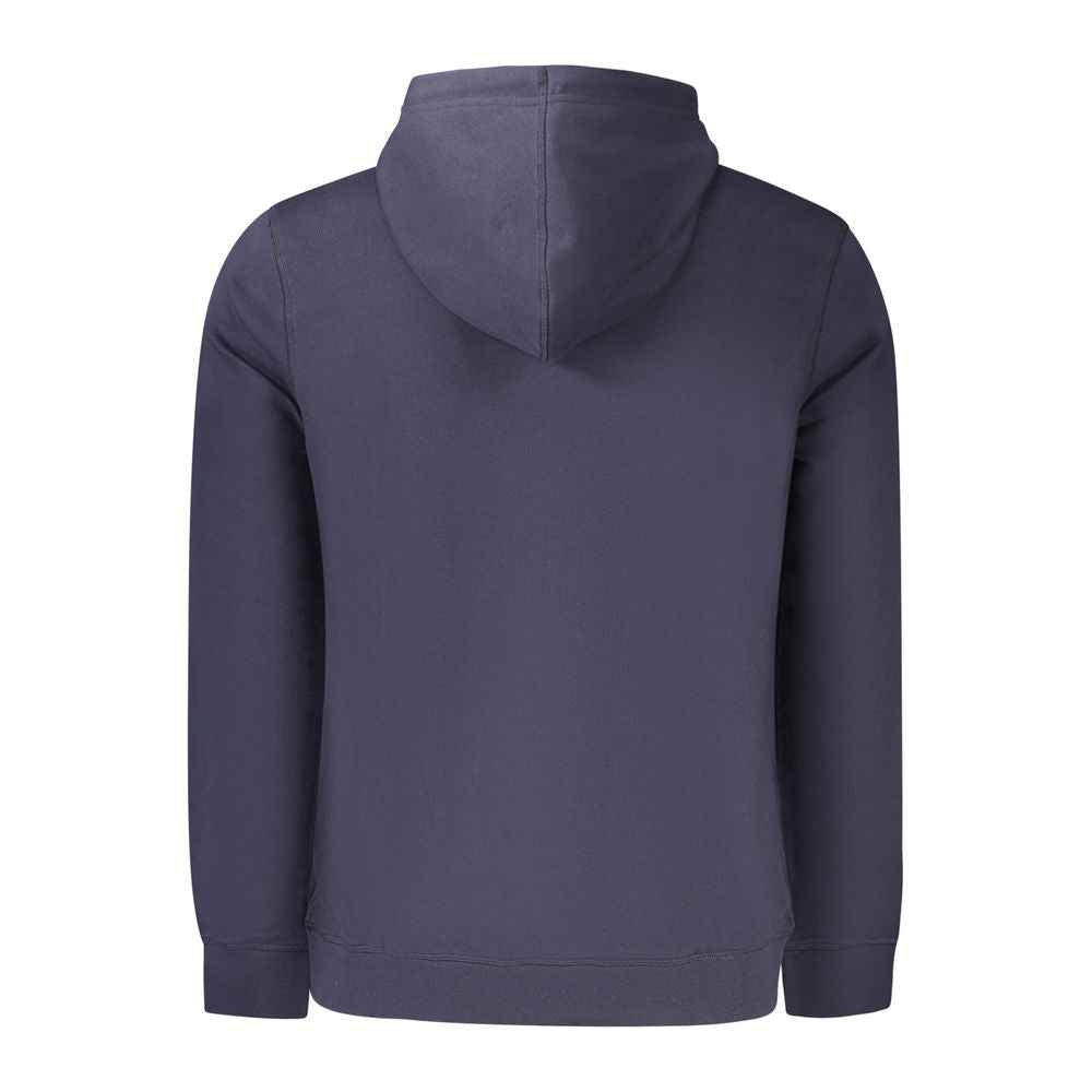 Hugo Boss Blue Cotton Men Sweater
