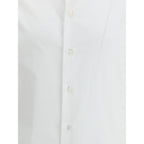 Finamore White Cotton Dress Shirt