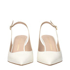 Stuart Weitzman Beige Leather High Heel Pumps