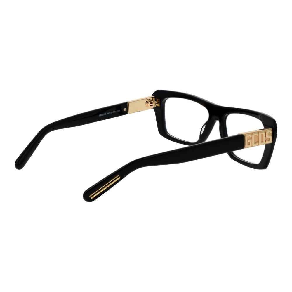 GCDS Black Unisex Optical Frames