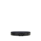 Ferragamo Blue Calf Leather Bos Taurus Belt