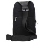 Piquadro Black Leather Crossbody Bag