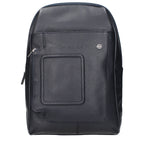 Piquadro Blue Leather Crossbody Bag