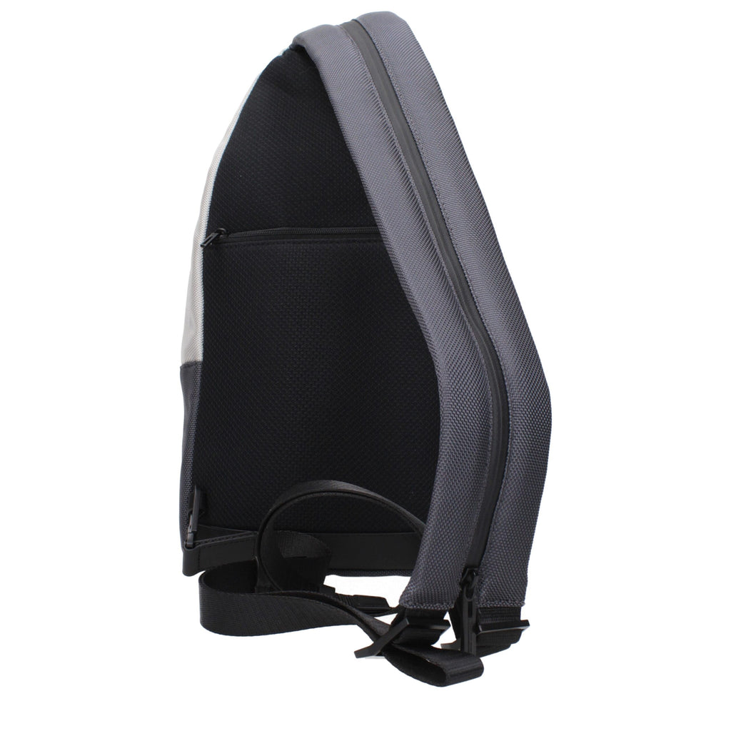 Piquadro Gray Fabric Backpack