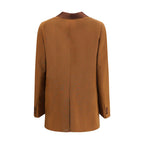 Fendi Brown Wool Blazer