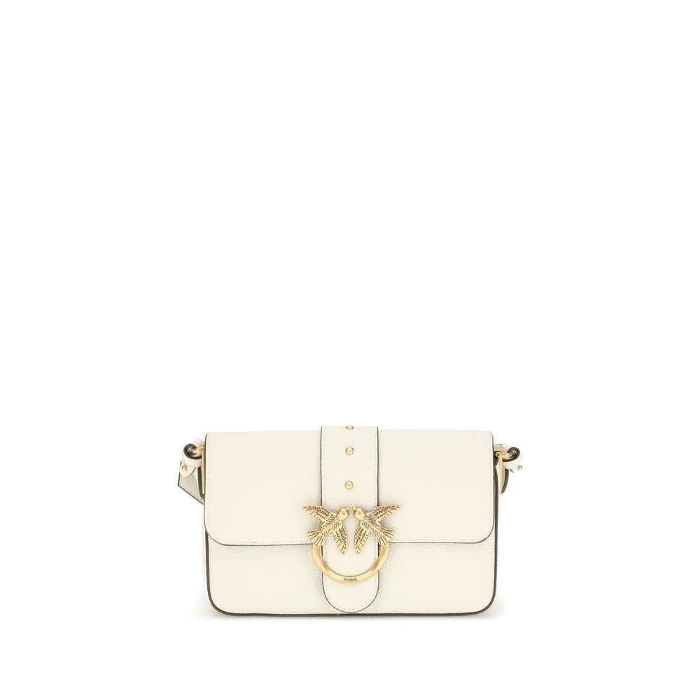 PINKO Love leather Shoulder Bag