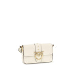 PINKO Love leather Shoulder Bag