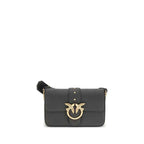 PINKO Love leather Shoulder Bag