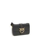 PINKO Love leather Shoulder Bag