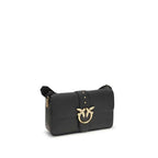 PINKO Love leather Shoulder Bag