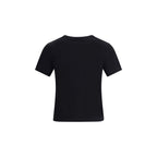 Courrèges Black Cotton T-Shirt