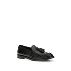 Fratelli Rossetti Black Rubber Slip-On Loafers