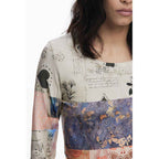 Desigual Beige Viscose Women Top