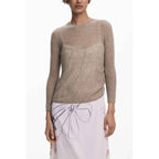 Desigual White Polyester Women Dress