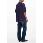 Desigual Purple Cotton Women T-Shirt