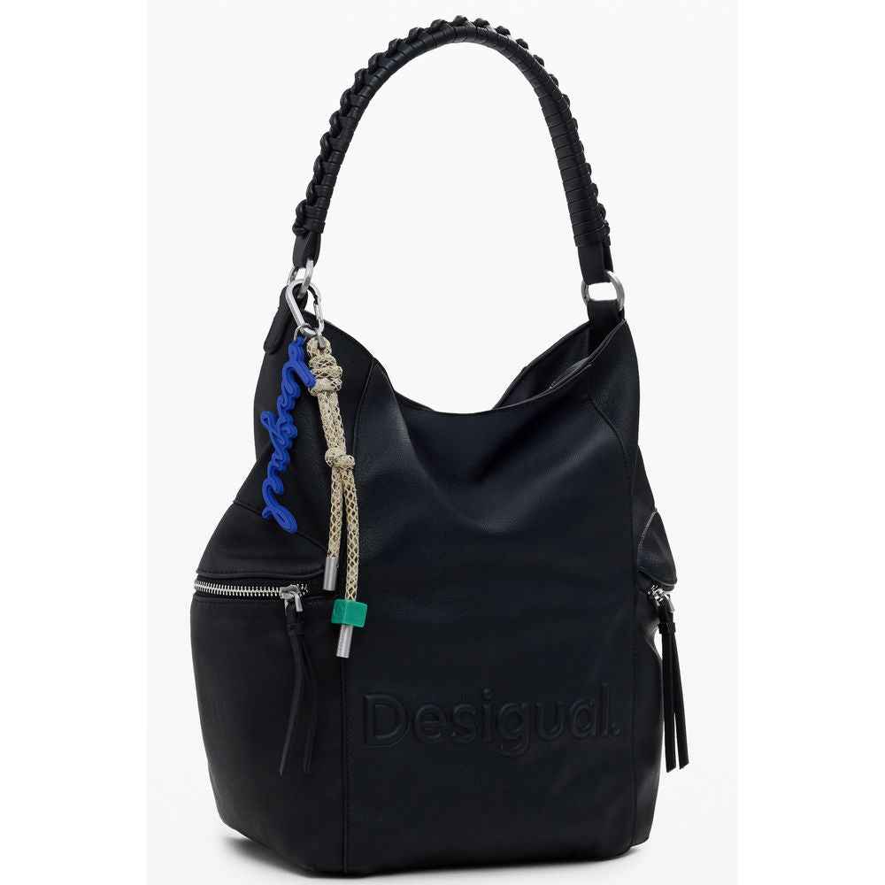 Desigual Black Polyethylene Women Backpack