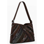 Desigual Brown Polyethylene Women Handbag