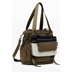 Desigual Green Polyester Women Convertible Handbag