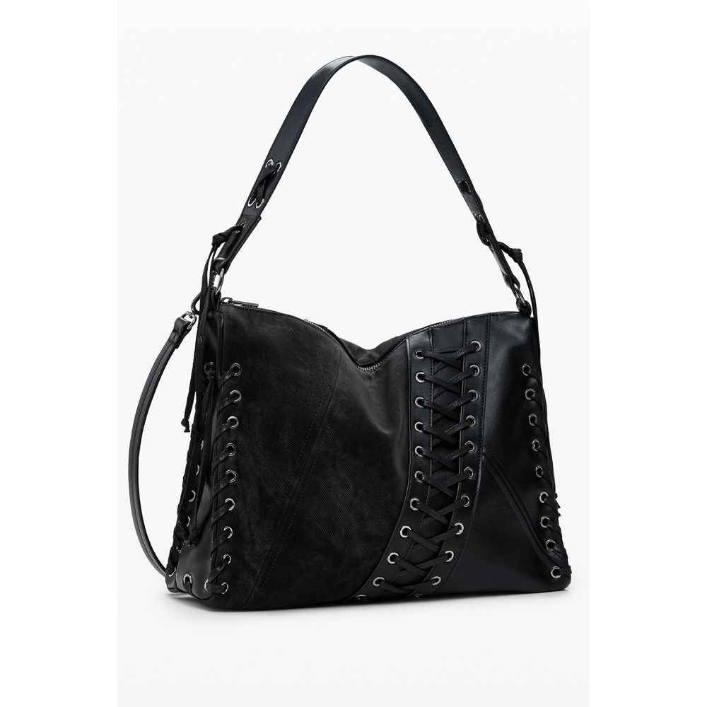 Desigual Black Polyethylene Women Handbag