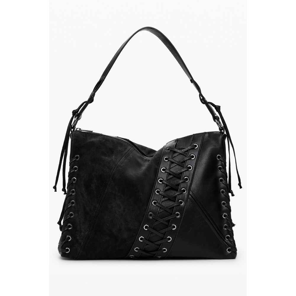 Desigual Black Polyethylene Women Handbag