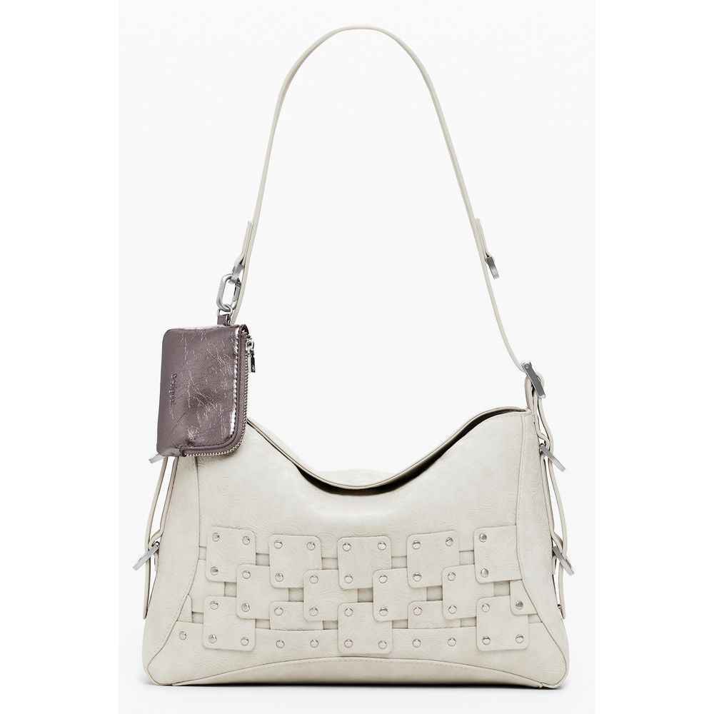Desigual Beige Polyethylene Women Handbag