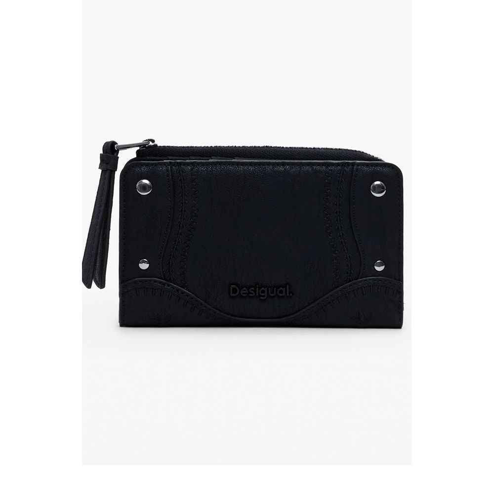 Desigual Black Polyethylene Women Wallet