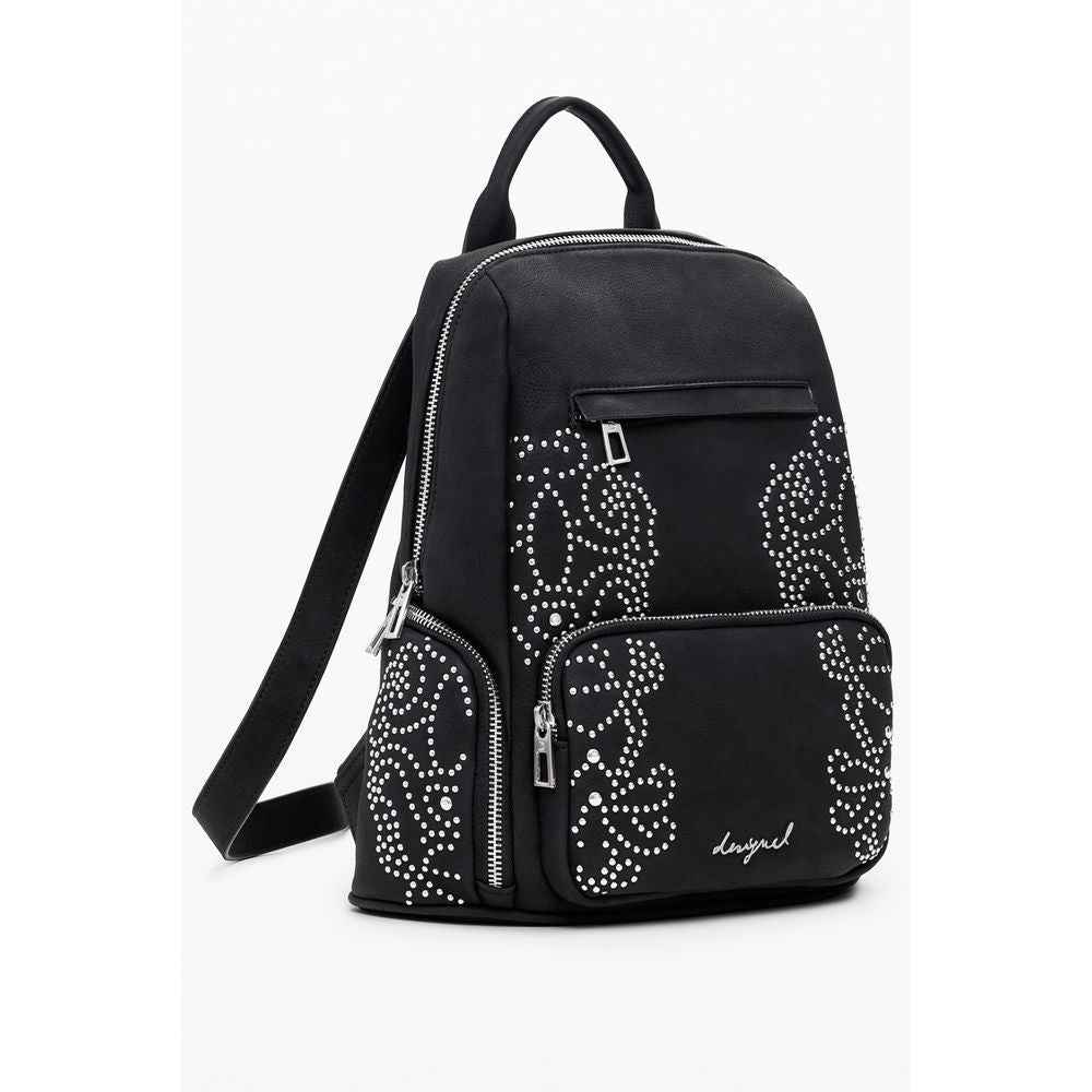 Desigual Black Polyethylene Women Backpack