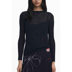 Desigual Black Polyester Women Dress