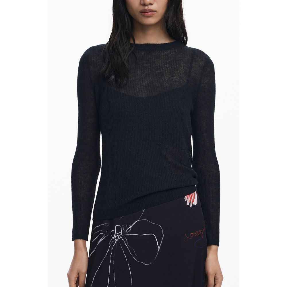 Desigual Black Polyester Women Dress