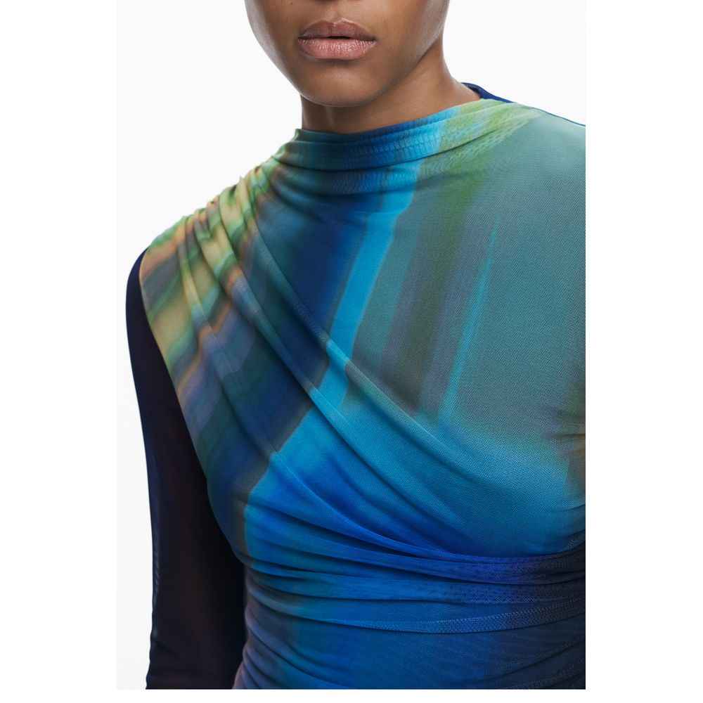 Desigual Blue Polyester Women Dress