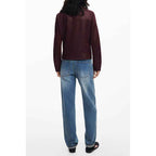 Desigual Red Polyester Women Jacket