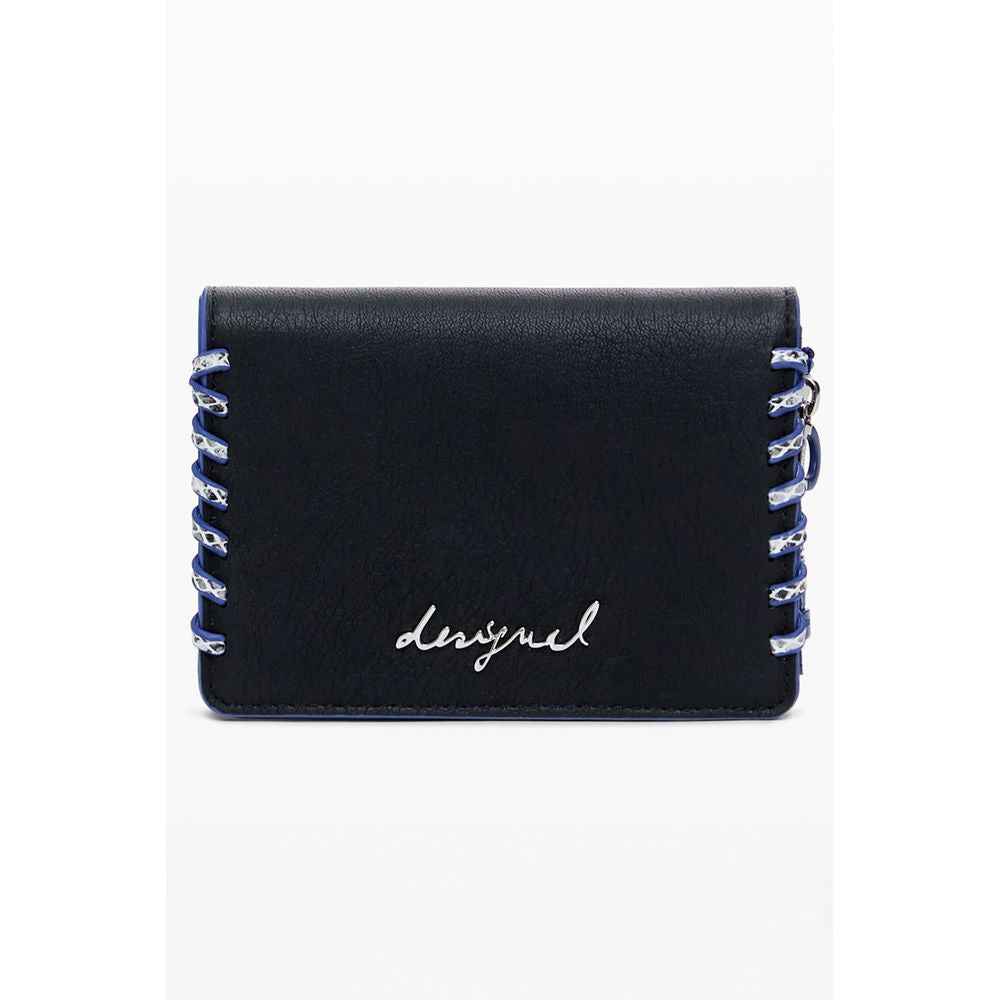 Desigual "Black Polyethylene Women Wallet"