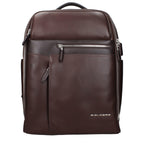 Piquadro Brown Leather Backpack
