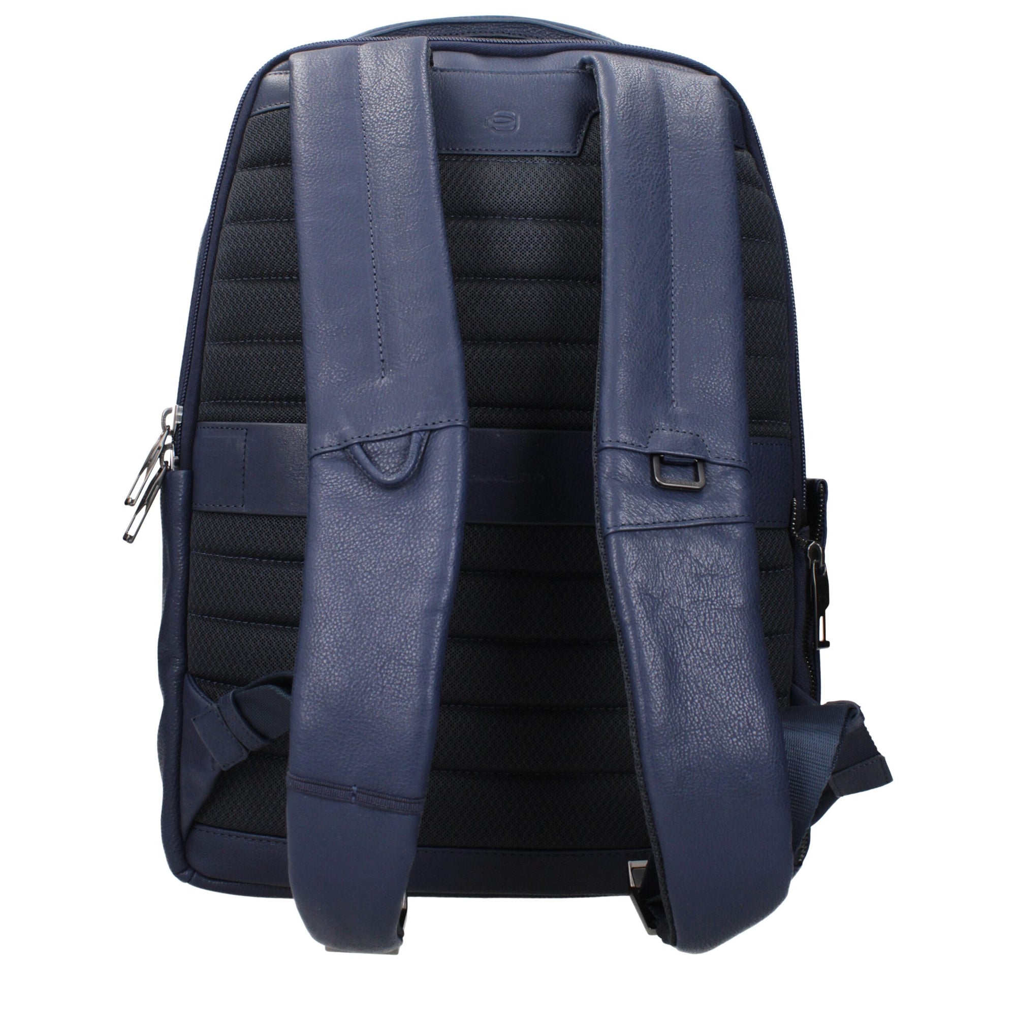 Piquadro Blue Leather Backpack