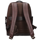 Piquadro Brown Leather Backpack